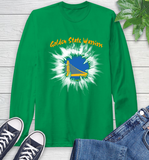 Golden State Warriors NBA Basketball Rip Sports Long Sleeve T-Shirt 8