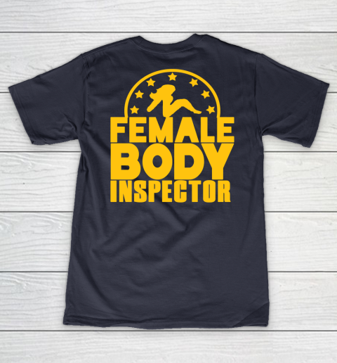 Female Body Inspector Cobra Kai V-Neck T-Shirt 8