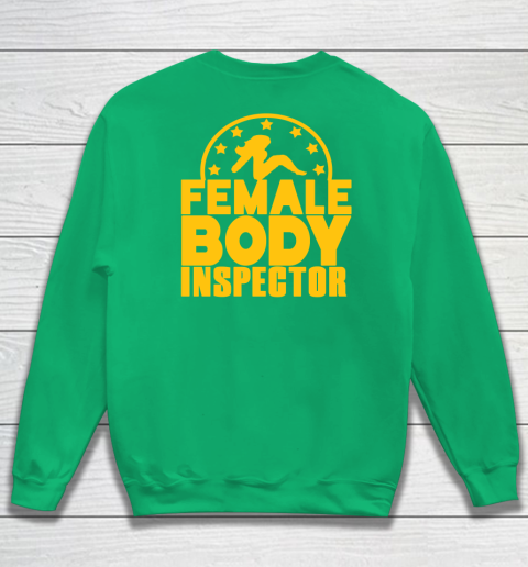 Female Body Inspector Cobra Kai Sweatshirt 10