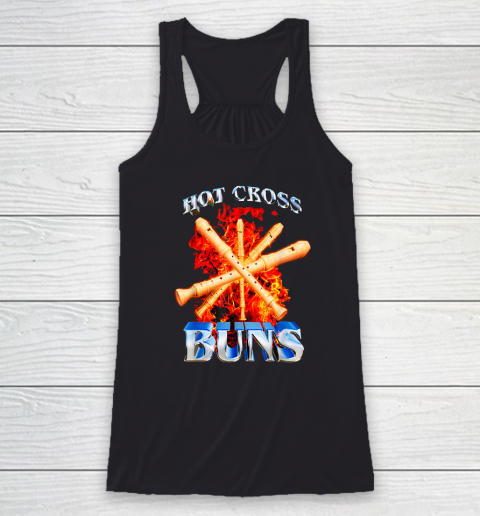 Hot Cross Buns Funny Racerback Tank