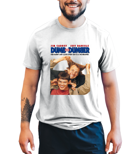 Dumb And Dumber T Shirt, Harry Dunne Lloyd Christmas Tshirt, Jim Carrey Jeff Daniels Tshirt, Every Day Is No Brain Shirt