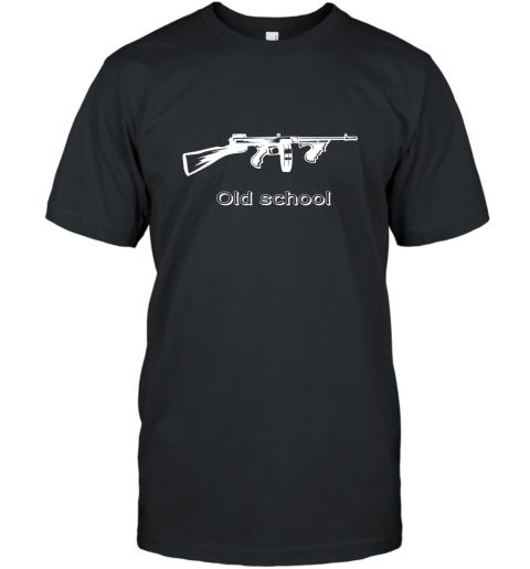 Old School Thompson Machine Gun logo Mafia Shirt T-Shirt