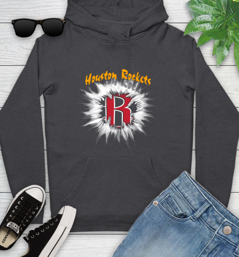 Houston Rockets NBA Basketball Rip Sports Youth Hoodie 8