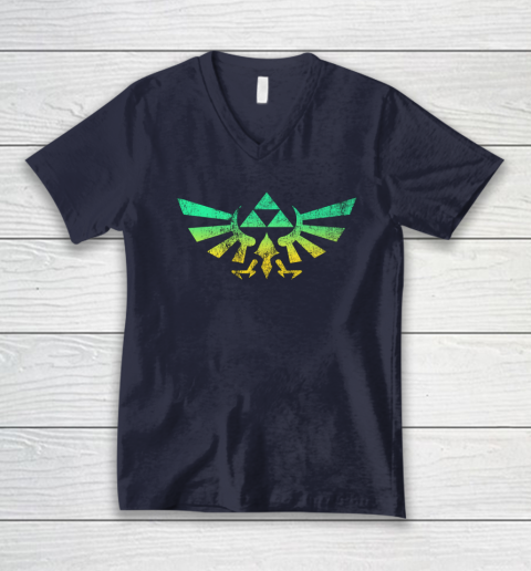 Triforce Shirt Legend of Zelda V-Neck T-Shirt 2