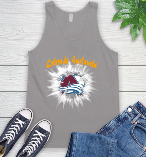 Colorado Avalanche NHL Hockey Adoring Fan Rip Sports Tank Top 3