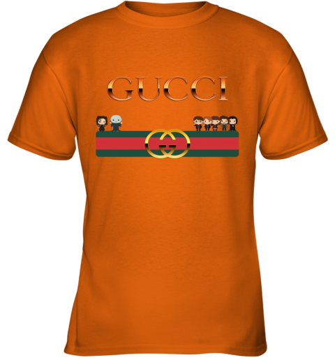 orange gucci shirt