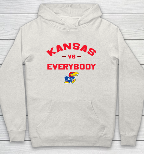 Kansas Jayhawks Vs Everybody Hoodie 8