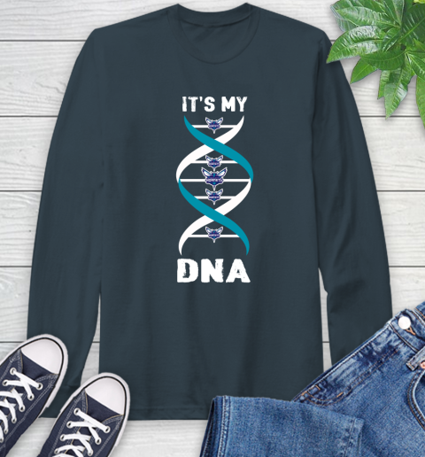 Charlotte Hornets NBA Basketball It's My DNA Sports Long Sleeve T-Shirt 9