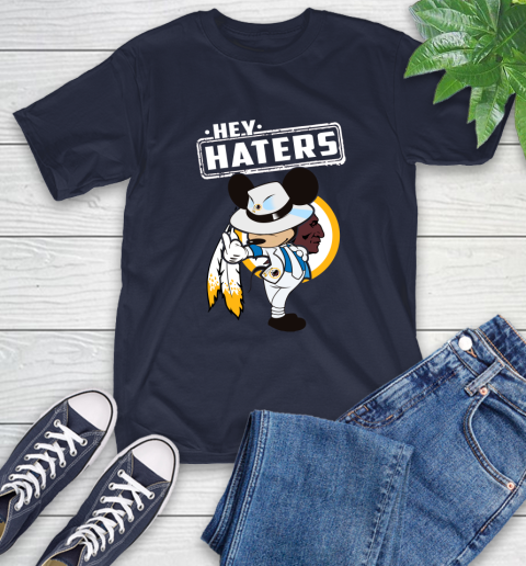 NFL Hey Haters Mickey Football Sports Washington Redskins T-Shirt 3