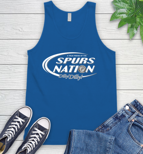 NBA A True Friend Of The San Antonio Spurs Dilly Dilly Basketball Sports Tank Top 4