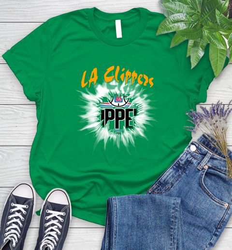 LA Clippers NBA Basketball Rip Sports Women's T-Shirt 9