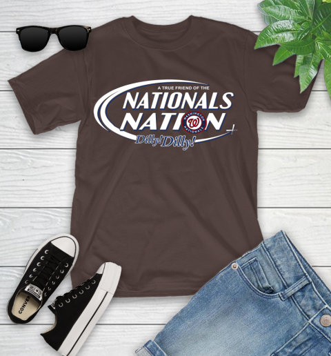 MLB A True Friend Of The Washington Nationals Dilly Dilly Baseball Sports Youth T-Shirt 7