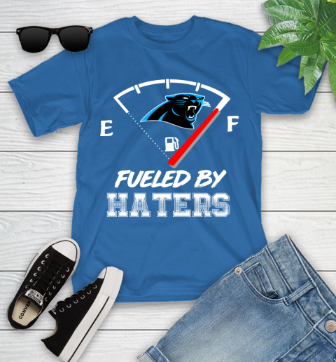 Carolina Panthers NFL Football Fueled By Haters Sports Youth T-Shirt 12