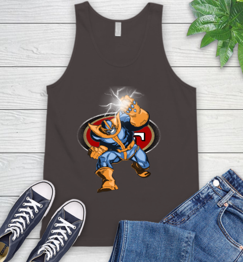San Francisco 49ers NFL Football Thanos Avengers Infinity War Marvel Tank Top 6