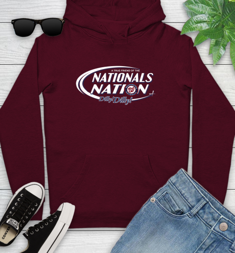 MLB A True Friend Of The Washington Nationals Dilly Dilly Baseball Sports Youth Hoodie 7