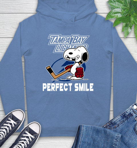 NHL Tampa Bay Lightning Snoopy Perfect Smile The Peanuts Movie Hockey T Shirt Hoodie 11