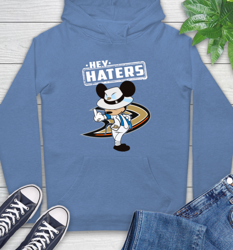 NHL Hey Haters Mickey Hockey Sports Anaheim Ducks Hoodie 11