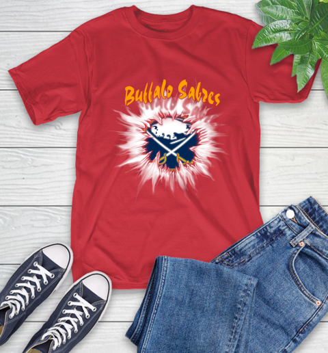 Buffalo Sabres NHL Hockey Adoring Fan Rip Sports T-Shirt 11