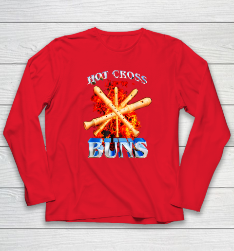 Hot Cross Buns Funny Long Sleeve T-Shirt 6