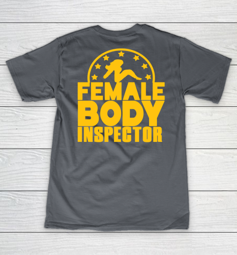 Female Body Inspector Cobra Kai V-Neck T-Shirt 9