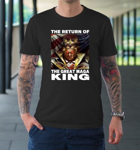 Maga King Donald Trump Shirt  The Return Of The Great Maga King T-Shirt 1