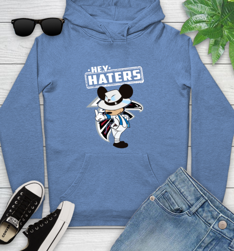 NFL Hey Haters Mickey Football Sports Atlanta Falcons Youth Hoodie 13