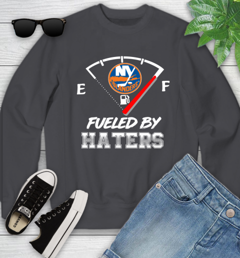 New York Islanders NHL Hockey Fueled By Haters Sports Youth Sweatshirt 5