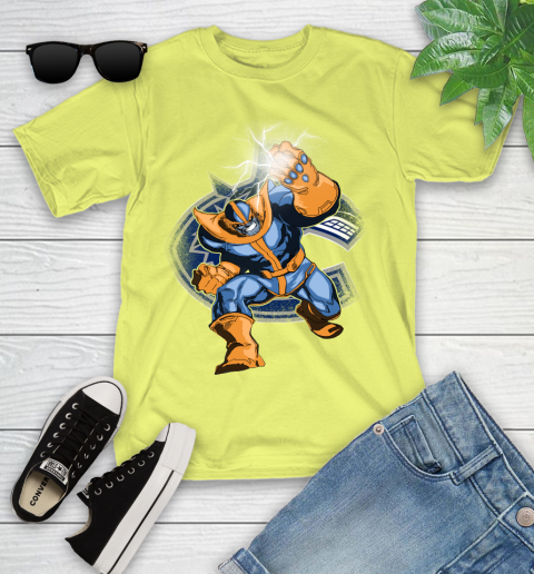 Vancouver Canucks NHL Hockey Thanos Avengers Infinity War Marvel Youth T-Shirt 10