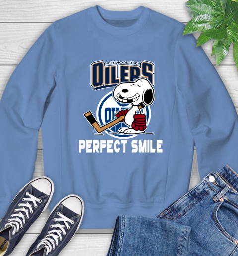 NHL Detroit Red Wings Snoopy Perfect Smile The Peanuts Movie Hockey T Shirt Sweatshirt 11