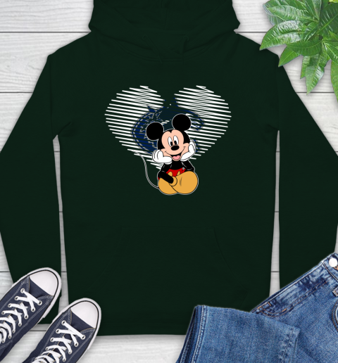 NHL Vancouver Canucks The Heart Mickey Mouse Disney Hockey Hoodie 12