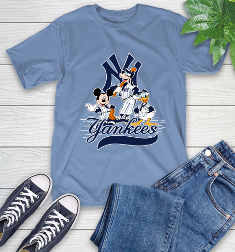 MLB New York Yankees Mickey Mouse Donald Duck Goofy Baseball T Shirt T-Shirt 12