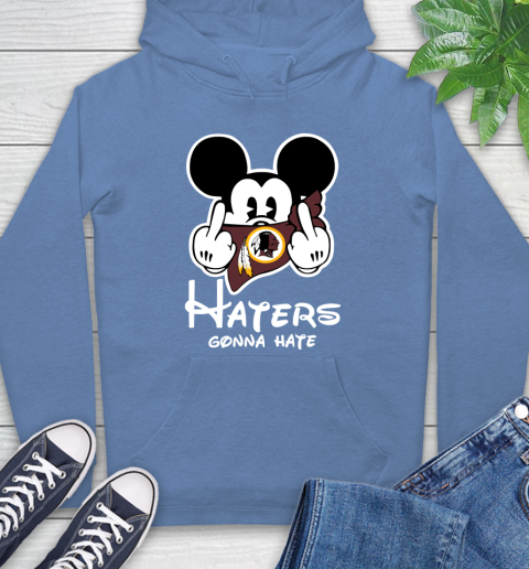 NFL Washington Redskins Haters Gonna Hate Mickey Mouse Disney Football T Shirt Hoodie 11