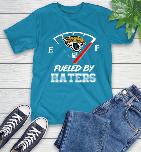 Jacksonville Jaguars NFL Football Fueled By Haters Sports T-Shirt 9