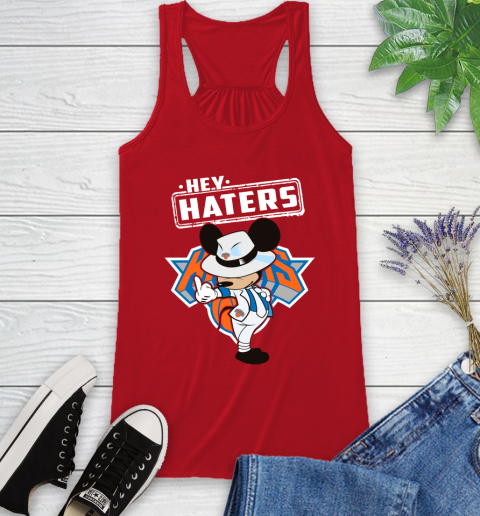 NBA Hey Haters Mickey Basketball Sports New York Knicks Racerback Tank 5