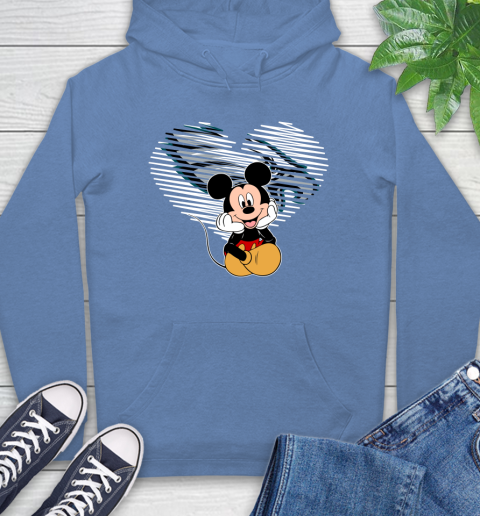 NFL Philadelphia Eagles The Heart Mickey Mouse Disney Football T Shirt_000 Hoodie 11