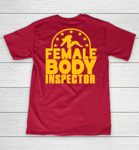 Female Body Inspector Cobra Kai V-Neck T-Shirt 11