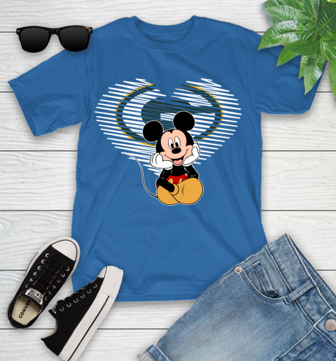 NFL Green Bay Packers The Heart Mickey Mouse Disney Football T Shirt_000 Youth T-Shirt 12