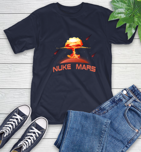 elon musk nuke mars t shirt