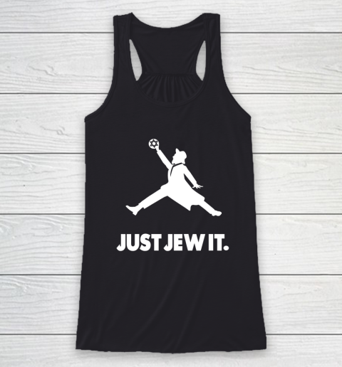 Just Jew It Jewish Racerback Tank
