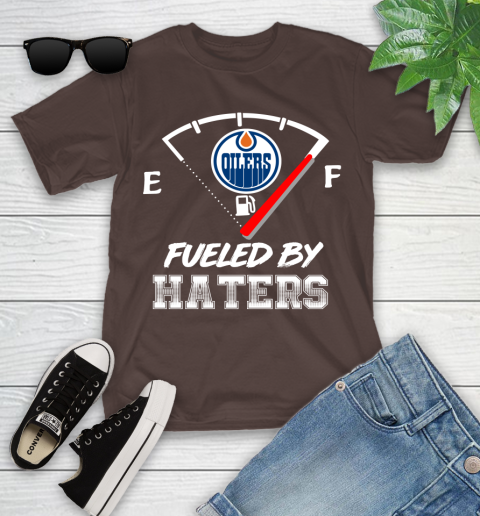 Edmonton Oilers NHL Hockey Fueled By Haters Sports Youth T-Shirt 7