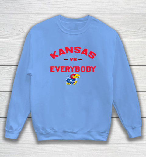 Kansas Jayhawks Vs Everybody Sweatshirt 7