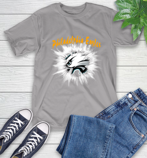 Philadelphia Eagles NFL Football Adoring Fan Rip Sports T-Shirt 6