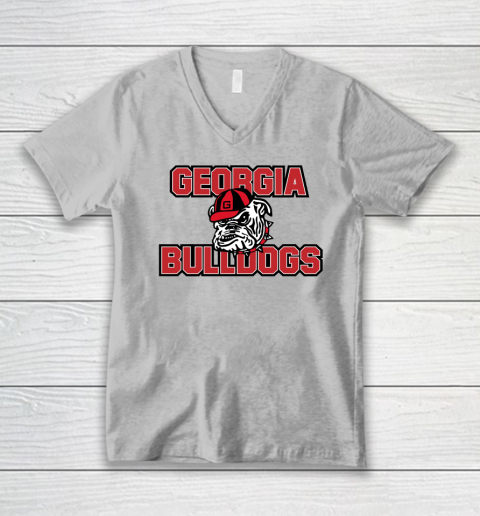 Georgia Bulldogs Uga National Championship V-Neck T-Shirt 5
