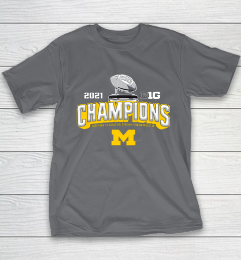 Michigan Big Ten 2021 East Division Champions Youth T-Shirt 6
