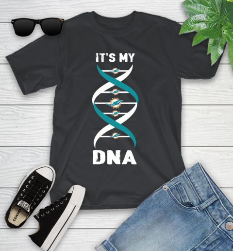 Miami Dolphins NFL Football It's My DNA Sports Youth T-Shirt