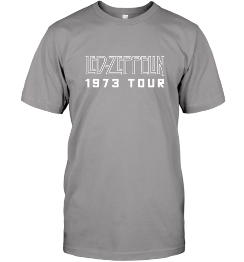 led zeppelin 1973 tour t shirt