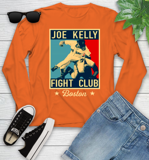 Another Joe Kelly fight club vintage Youth Long Sleeve 3