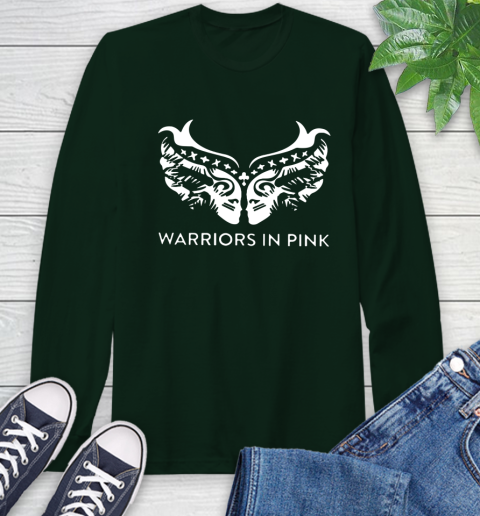 Ford cares warriors in pink shirt Long Sleeve T-Shirt 7