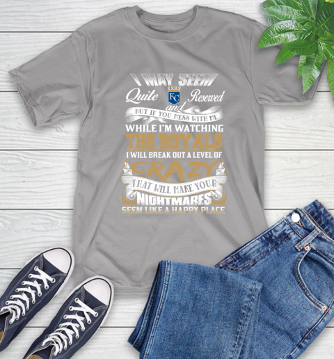 Kansas City Royals MLB Baseball Don't Mess With Me While I'm Watching My Team T-Shirt 6