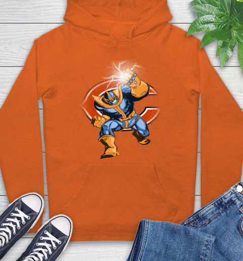 Chicago Bears NFL Football Thanos Avengers Infinity War Marvel Hoodie 4